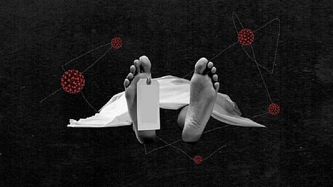The Body Of Corona Positive Had To Be Taken From The Dumper Restricted Areas Kolhapur Marathi News