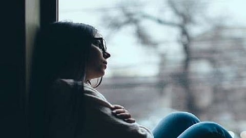 depressed girl