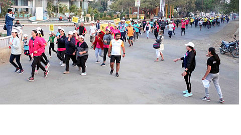 "Run for Merit" marathon