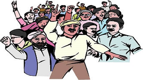 Candidates try street drama campaigning kolhapur