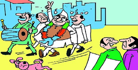 gram panchayat election prachar