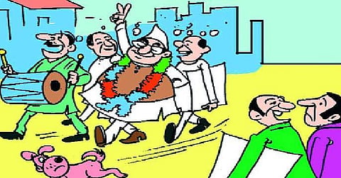Counting of nine grampanchayats in Shrigonde
