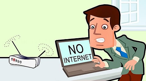 internet service down