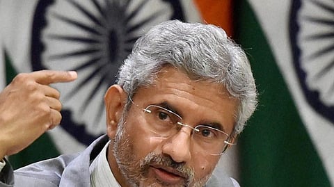 Pak should wash away sins Try to be good neighbor Jaishankar un 