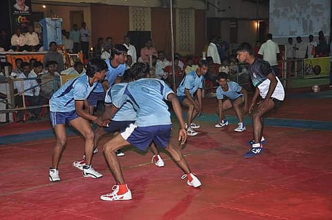  When is the acknowledgment of quality work given to good kabaddi players?