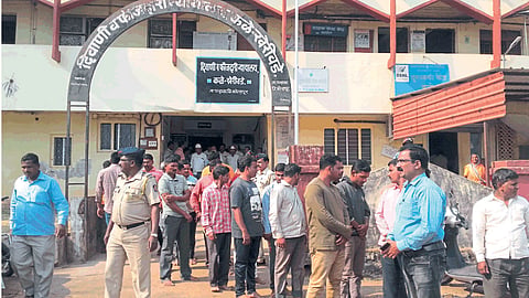 hitting between three village in kolhapur district