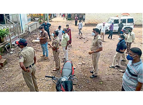 Police were called and the last people were sent to the village to give swabs