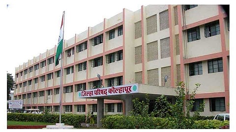 corona positive Husband of female employee in kolhapur zp