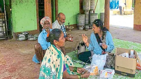 one doctor service provided to a village people in belgaum for 6 year