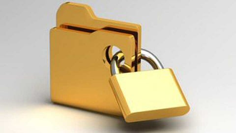 Lock to the office of Shrigonda Khadi Village Industries Association