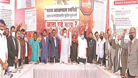 for the maratha aarakshan advocate helps to a maratha Resolution in the Judicial Council on behalf of the entire Maratha community