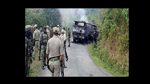 terrorist attack on soldiers in manipur three soldiers martyred