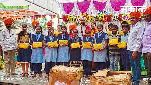 The Cost Of The Wedding Was Paid To The Village School Kolhapur Marathi News