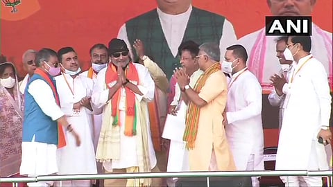 Actor Mithun Chakraborty joins Bharatiya Janata Party 