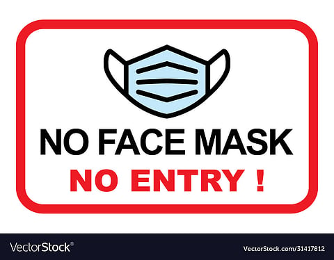 no mask no entry