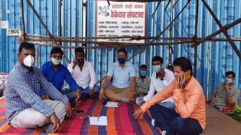  वाकण-पाली-खोपोली मार्गाचे काम पुन्हा ठप्प 