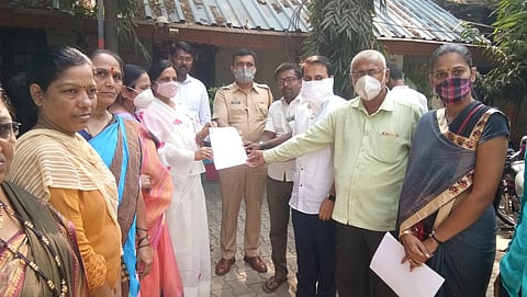 पारोळा येथे दलित तरुणीवर अत्याचार प्रकरणी विविध संघटनांचा निषेध 