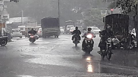  Heavy rains again in Kolhapur