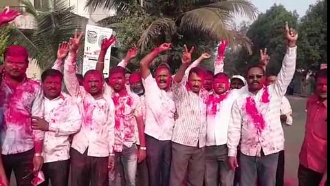 local party dominated by grampanchayat in karveer kolhapur