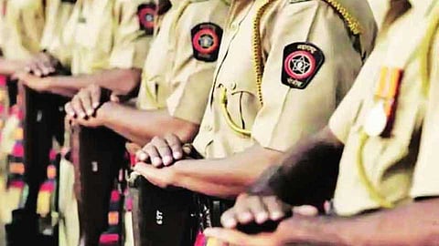  In Sangamnera, now even the police force is affected