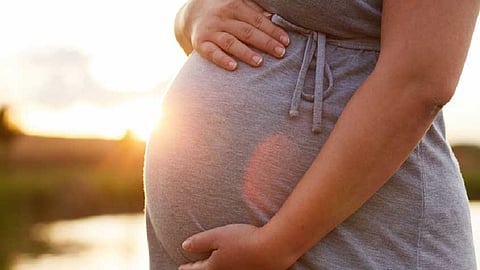 pregnant woman