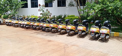 Fifteen two-wheelers seized by Belgaum Municipal Corporation are missing