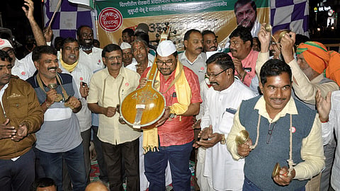 raju shetty criticism on central government