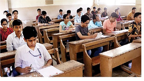 you will get a photocopy of the answer sheet online