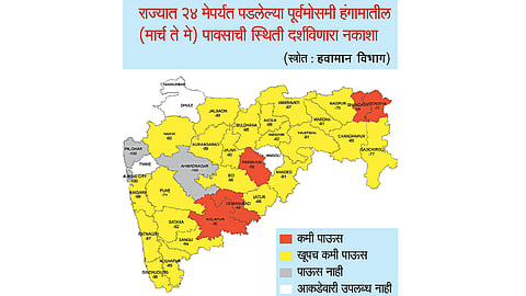 पूर्वमोसमीच्या सरींचाही दुष्काळ