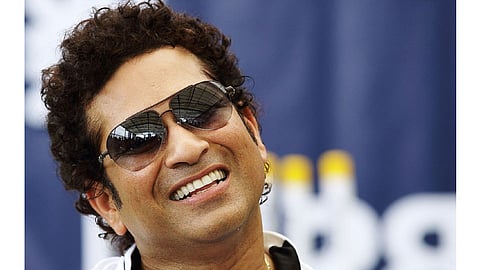 Sachin Tendulkar supporting England for Football World Cup