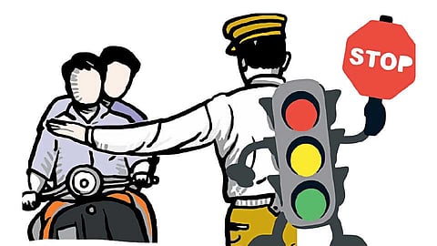 Penalty action against the driver for breaking the rules marathi news