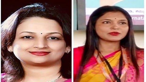 on the welcome of amit shah in belgaum women of related office disputes on list name in balgam