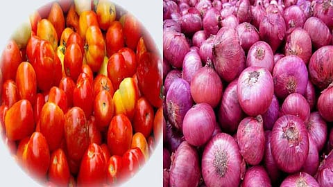 onion, tomato 