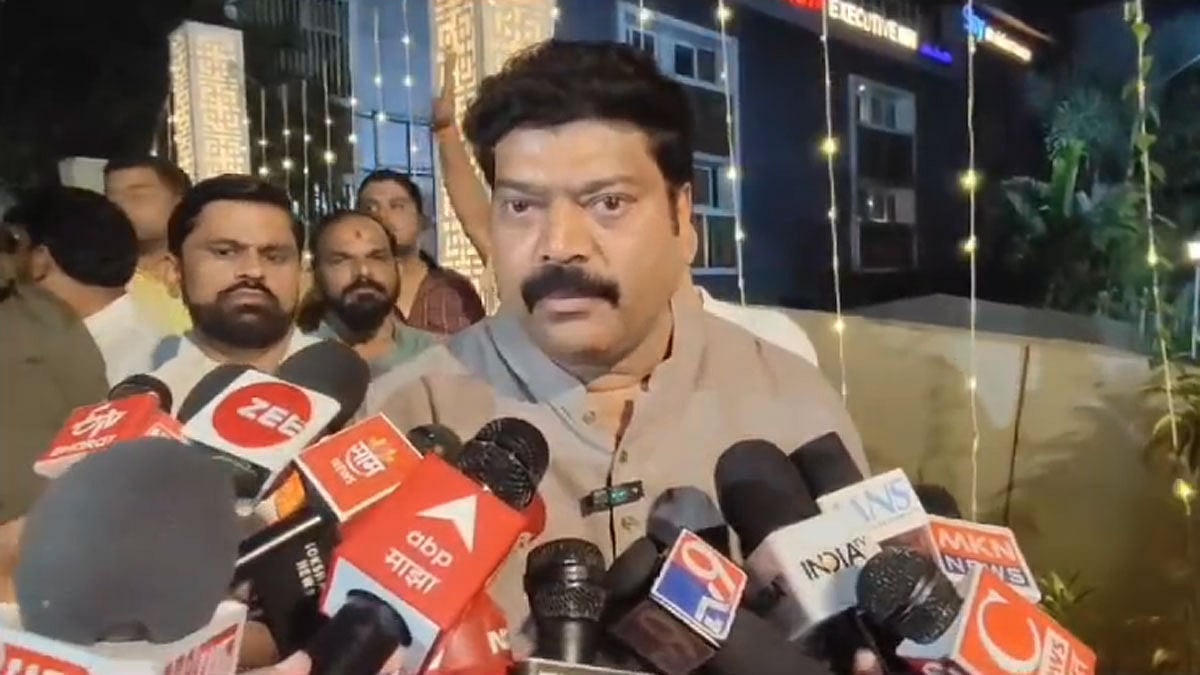 Mali M Raju MLA Raju Patil : शिंदे पिता पुत्रांचा राजकारण संपण्याची वेळ आली आहे ...