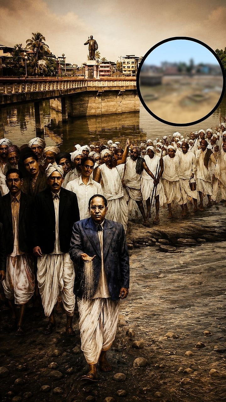 डॉ. बाबासाहेबांच्या महाड सत्याग्रहाची साक्ष देणारं ‘चवदार तळे’ आतून कसे ...