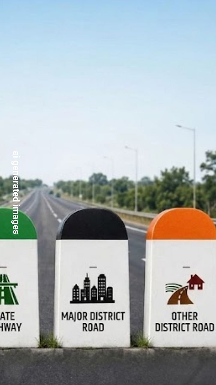 HIGHWAY MILESTONE COLORS EXPLAINED: YELLOW, GREEN, BLUE OR ORANGE ...