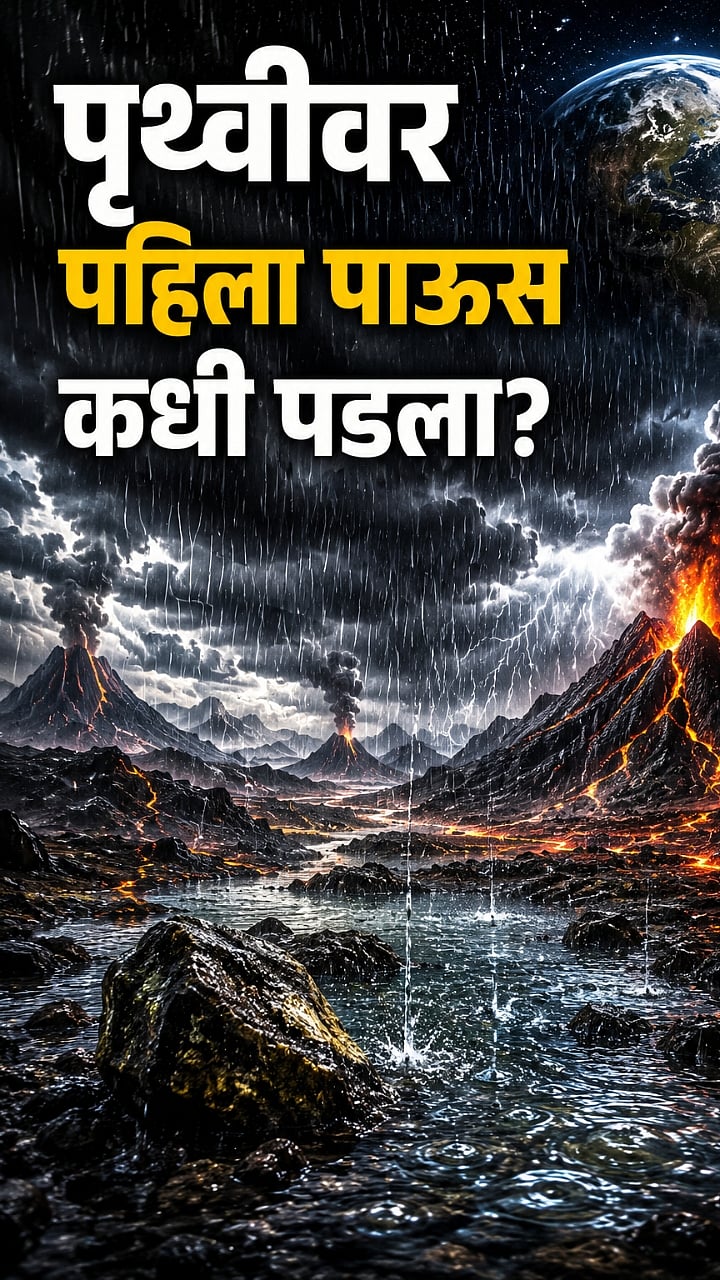 पृथ्वीवर पहिला पाऊस कधी पडला? | When Did the First Rain Fall on Earth ...