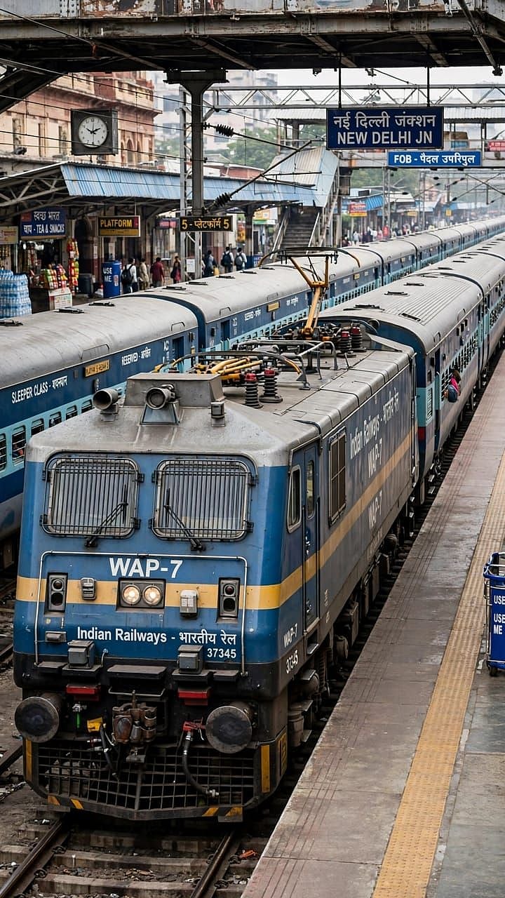Difference And Meaning Of WAP-7 and WAG-9 Written On Indian Railways ...