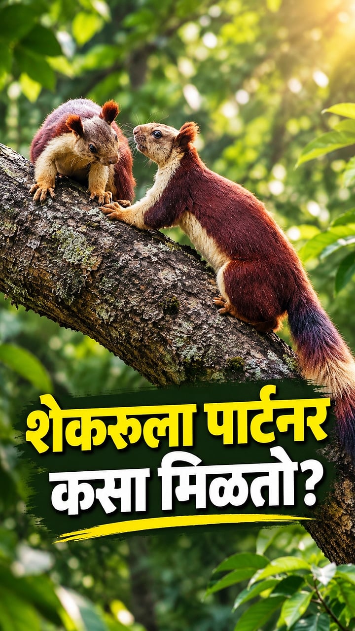 शेकरू एकटाच फिरतो, मग त्याला 'पार्टनर' कसा मिळतो? | SHEKARU ...