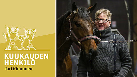 Kuukauden henkilö Jari Kinnunen ja Shackhills Indy. 
