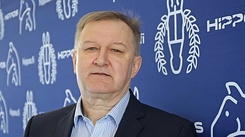 Suomen Hippoksen puheenjohtaja Antti Lehtisalo