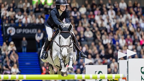 Anna-Juulia Kontio ja Cayadina. 