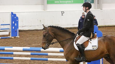 Morgan Enggård on Joona Mansikkaojan tuleva kilpaori. 
