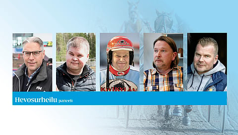 Kuvassa Arto Hytönen, Janne Jääskeläinen, Harri Koivunen, Okko Mikkonen ja Matias Salo.