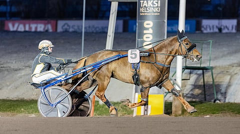 Tuukka Variksen ohjastama Vernon kirjautti viimeksi Vermossa ennätyksensä lukemiin 28,3ake.