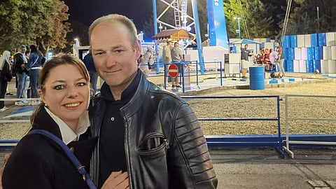 Teijo Ahola ja Cornelia Schilling
