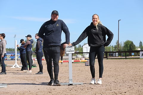 Juho Norilo ja Laura Ahti. 