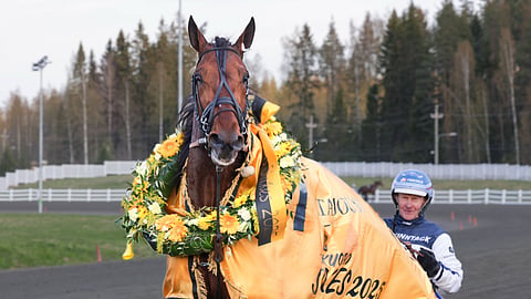 Kuopio Stakesin 29000 euron ykköspalkinto lähti Pekka Korven talliin.
