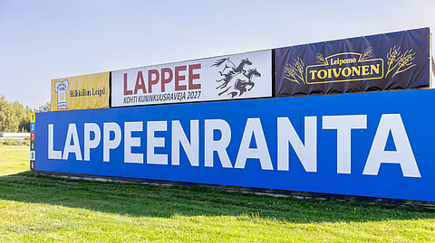 Lappeenrannan ravirata kyltti