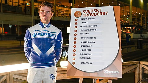 Daniel Wäjerstenin valmentamat hevoset ravasivat Derbystä lähes 5 miljoonaa kruunua palkintorahoja.